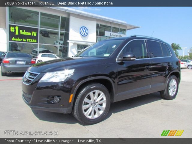 2009 Volkswagen Tiguan SE in Deep Black Metallic