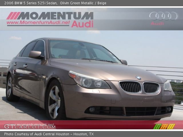 2006 BMW 5 Series 525i Sedan in Olivin Green Metallic