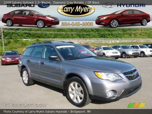 2008 Subaru Outback 2.5i Wagon in Diamond Gray Metallic