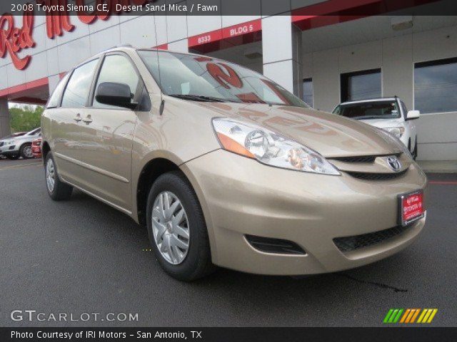 2008 Toyota Sienna CE in Desert Sand Mica