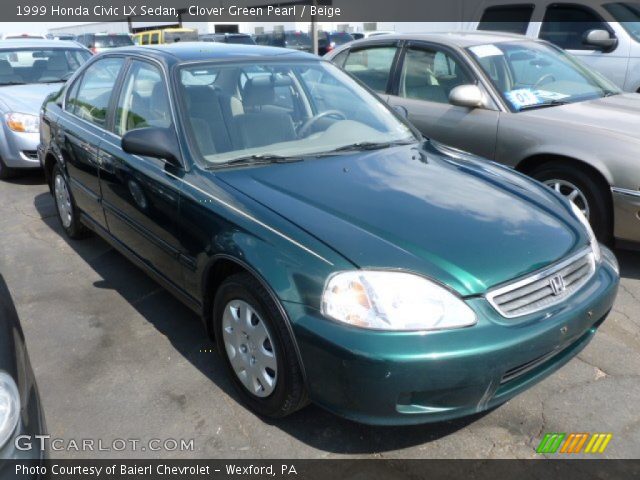 1999 Honda civic clover green pearl #5
