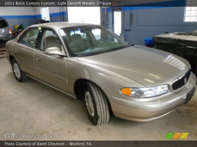 2001 Buick Century Custom in Light Sandrift Metallic