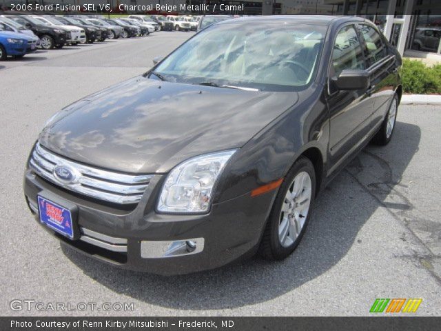 2006 Ford Fusion SEL V6 in Charcoal Beige Metallic