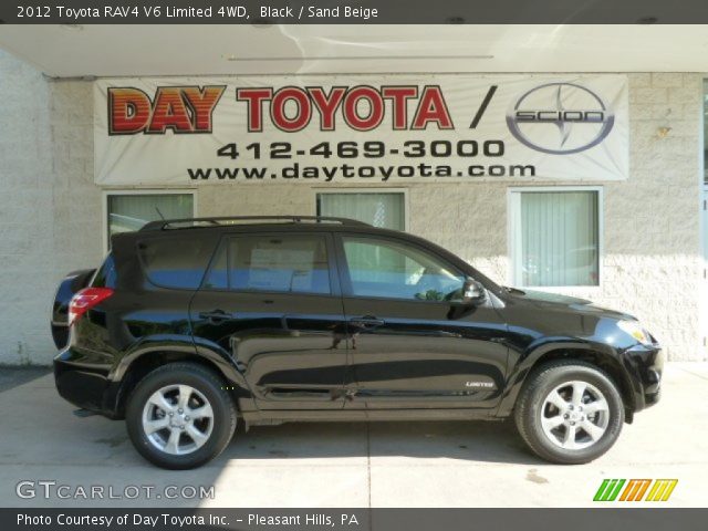 2012 Toyota RAV4 V6 Limited 4WD in Black