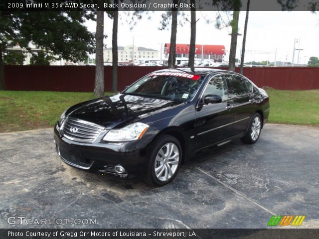 2009 Infiniti M 35x AWD Sedan in Black Obsidian