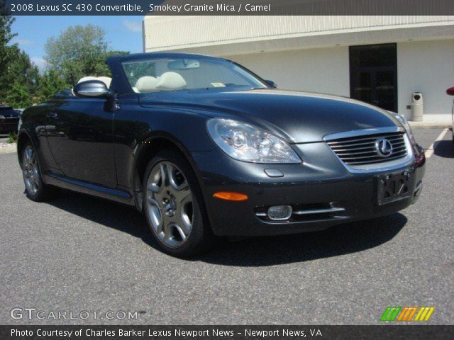 2008 Lexus SC 430 Convertible in Smokey Granite Mica