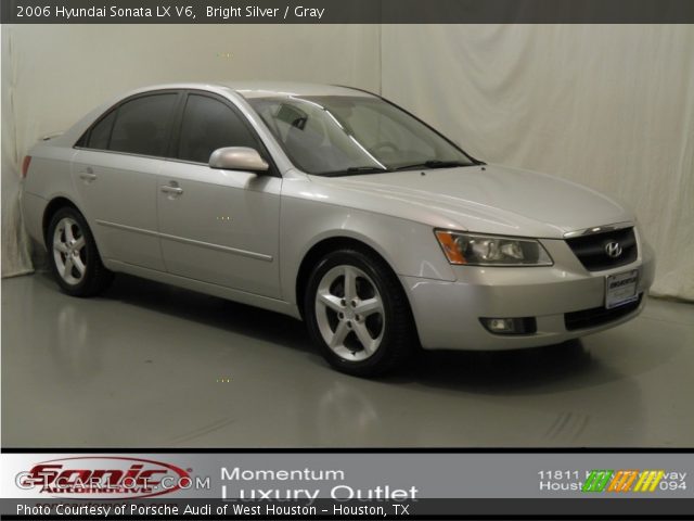 2006 Hyundai Sonata LX V6 in Bright Silver