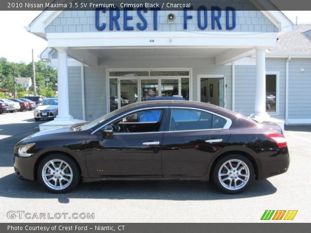 2010 Nissan Maxima 3.5 SV Premium in Crimson Black