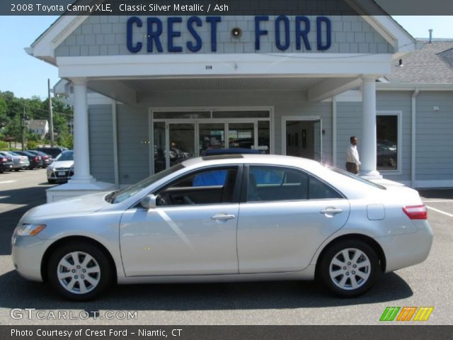 2008 Toyota Camry XLE in Classic Silver Metallic