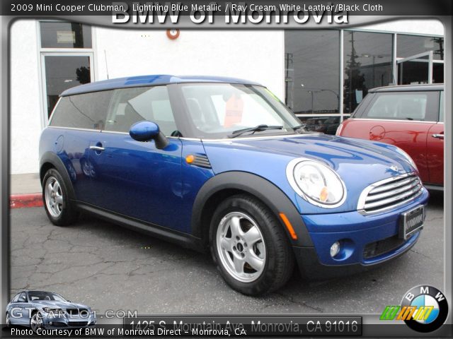 2009 Mini Cooper Clubman in Lightning Blue Metallic