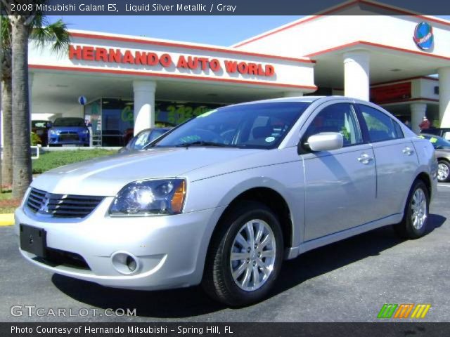 2008 Mitsubishi Galant ES in Liquid Silver Metallic