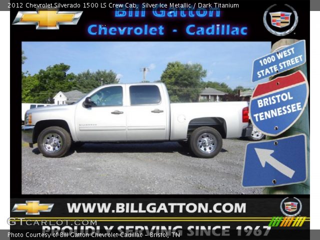 2012 Chevrolet Silverado 1500 LS Crew Cab in Silver Ice Metallic