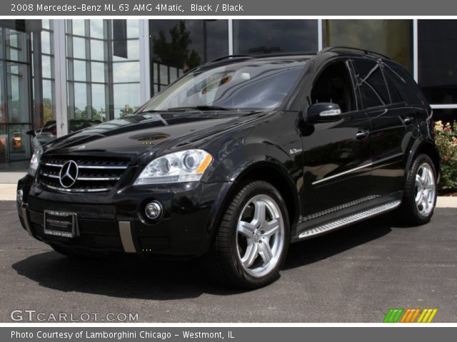 2008 Mercedes-Benz ML 63 AMG 4Matic in Black