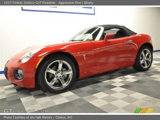 2007 Pontiac Solstice GXP Roadster in Aggressive Red