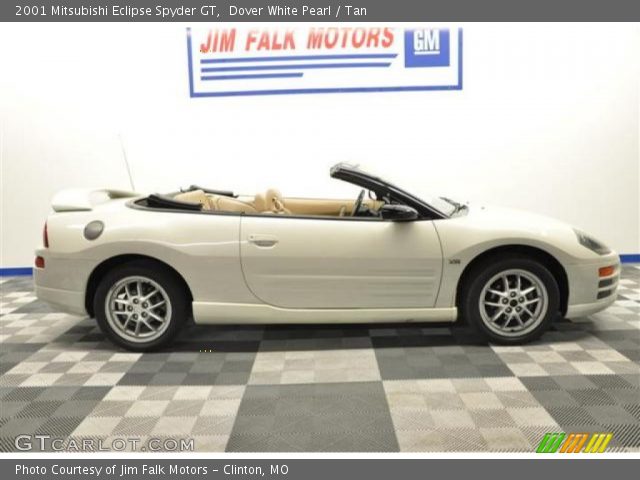 2001 Mitsubishi Eclipse Spyder GT in Dover White Pearl