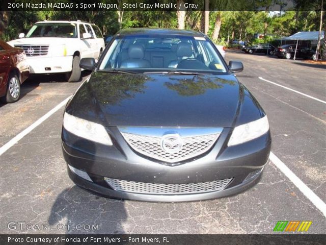 Steel Gray Metallic 2004 Mazda Mazda6 S Sport Wagon Gray