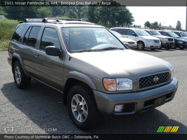 2001 Nissan Pathfinder SE 4x4 in Bronzed Gray Metallic
