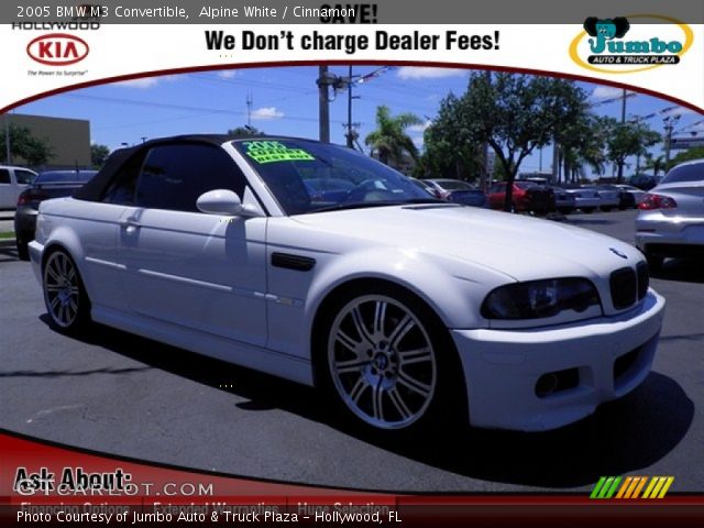 2005 BMW M3 Convertible in Alpine White