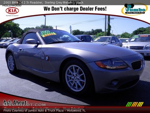2003 BMW Z4 2.5i Roadster in Sterling Grey Metallic