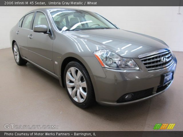 2006 Infiniti M 45 Sedan in Umbria Gray Metallic