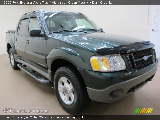 2002 Ford Explorer Sport Trac 4x4 in Aspen Green Metallic