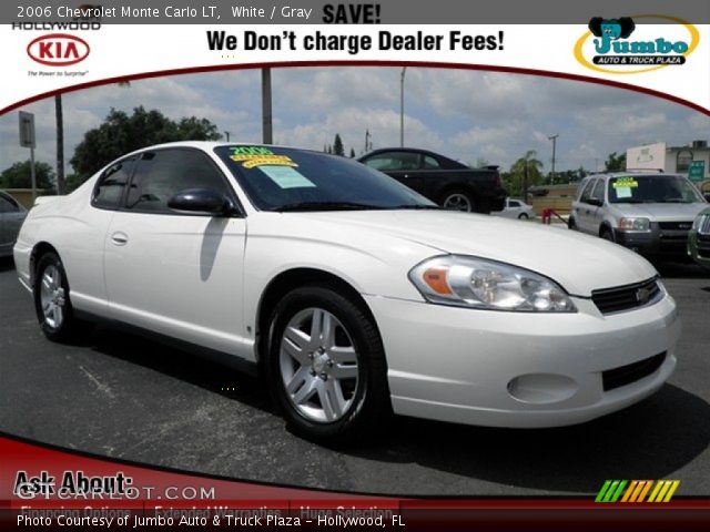 2006 Chevrolet Monte Carlo LT in White