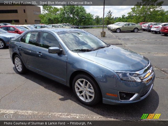 2012 Ford Fusion SEL in Steel Blue Metallic