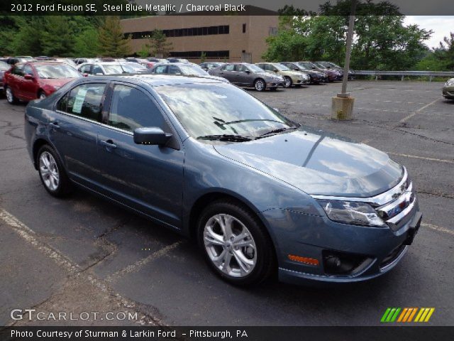 2012 Ford Fusion SE in Steel Blue Metallic