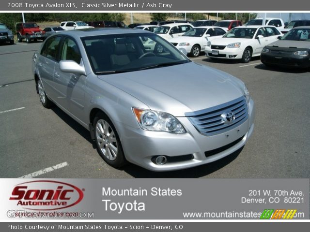 2008 Toyota Avalon XLS in Classic Silver Metallic