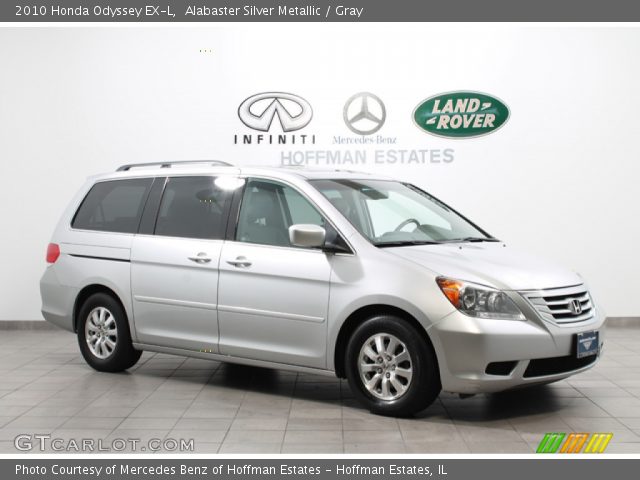 2010 Honda Odyssey EX-L in Alabaster Silver Metallic