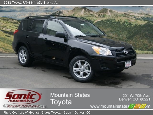 2012 Toyota RAV4 I4 4WD in Black
