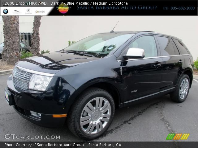 2008 Lincoln MKX AWD in Dark Ink Blue Metallic
