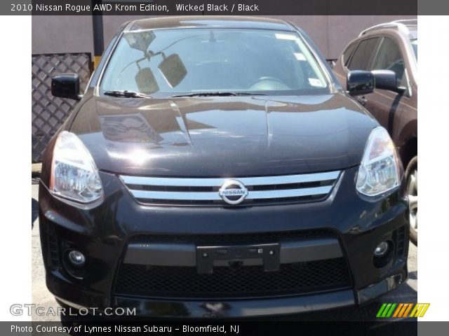 2010 Nissan Rogue AWD Krom Edition in Wicked Black