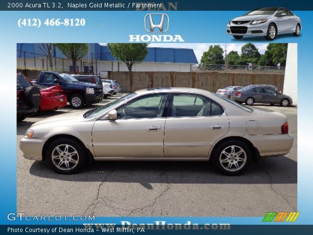 2000 Acura TL 3.2 in Naples Gold Metallic