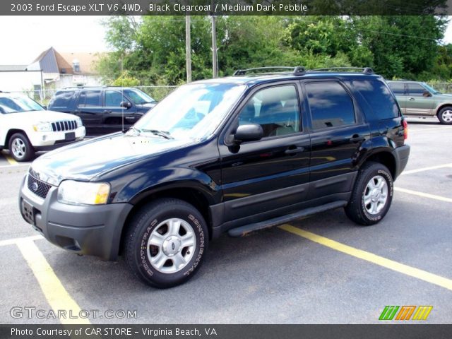 2003 Ford Escape XLT V6 4WD in Black Clearcoat