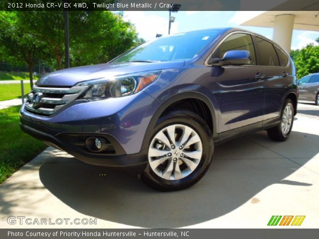 2012 Honda CR-V EX 4WD in Twilight Blue Metallic