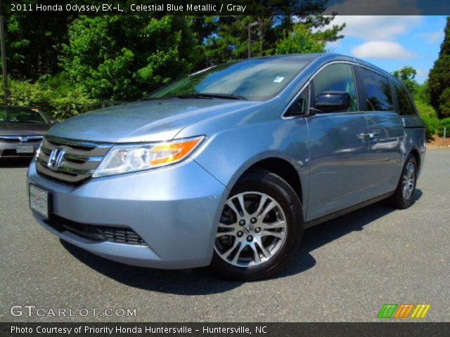2011 Honda Odyssey EX-L in Celestial Blue Metallic