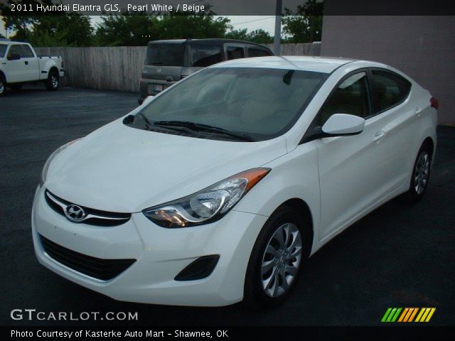 2011 Hyundai Elantra GLS in Pearl White
