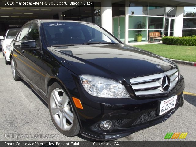 2010 Mercedes-Benz C 300 Sport in Black