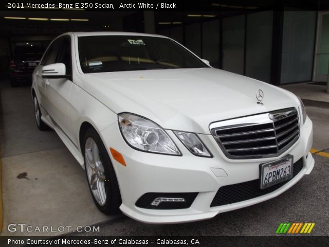 2011 Mercedes-Benz E 350 Sedan in Arctic White