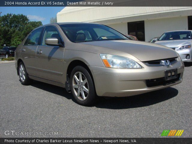 2004 Honda Accord EX V6 Sedan in Desert Mist Metallic