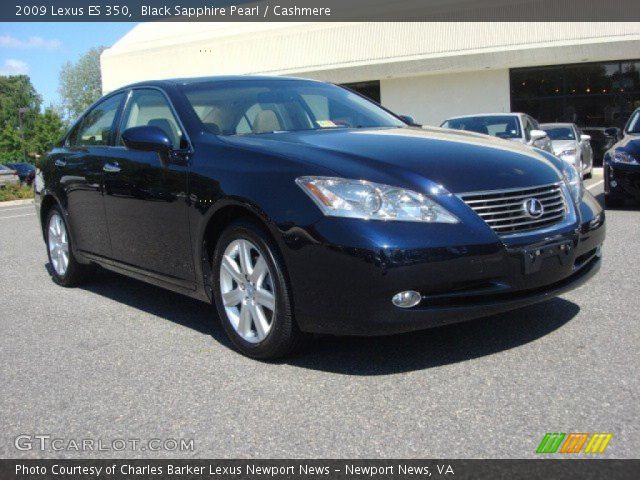 2009 Lexus ES 350 in Black Sapphire Pearl