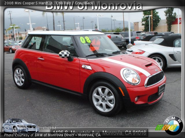 2008 Mini Cooper S Hardtop in Chili Red