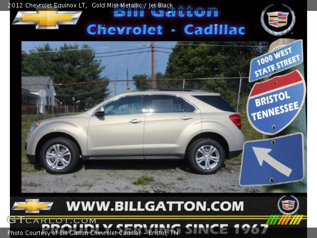 2012 Chevrolet Equinox LT in Gold Mist Metallic