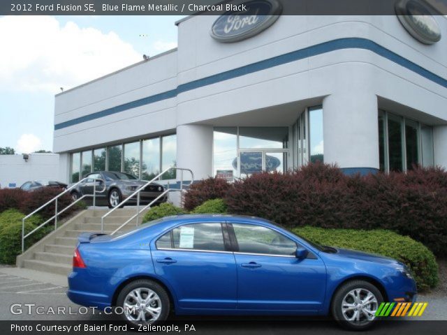 2012 Ford Fusion SE in Blue Flame Metallic