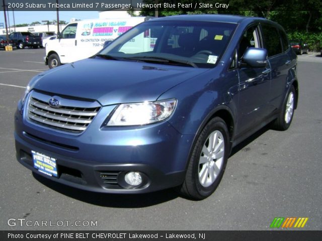 2009 Subaru Tribeca Limited 7 Passenger in Newport Blue Pearl