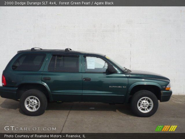 2000 Dodge Durango SLT 4x4 in Forest Green Pearl