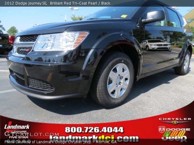 2012 Dodge Journey SE in Brilliant Red Tri-Coat Pearl