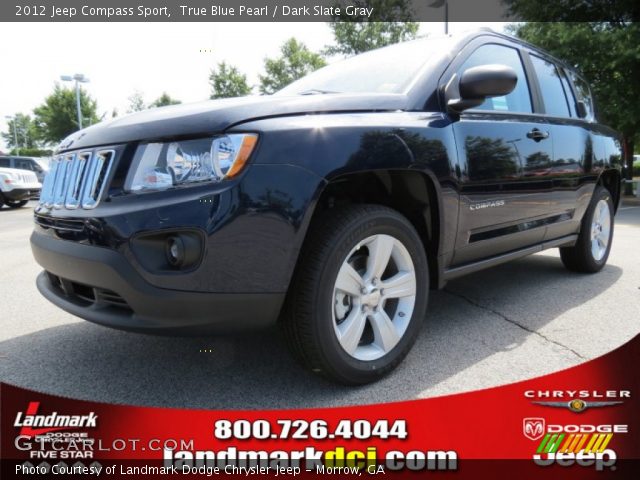 2012 Jeep Compass Sport in True Blue Pearl