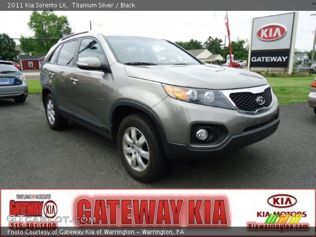 2011 Kia Sorento LX in Titanium Silver